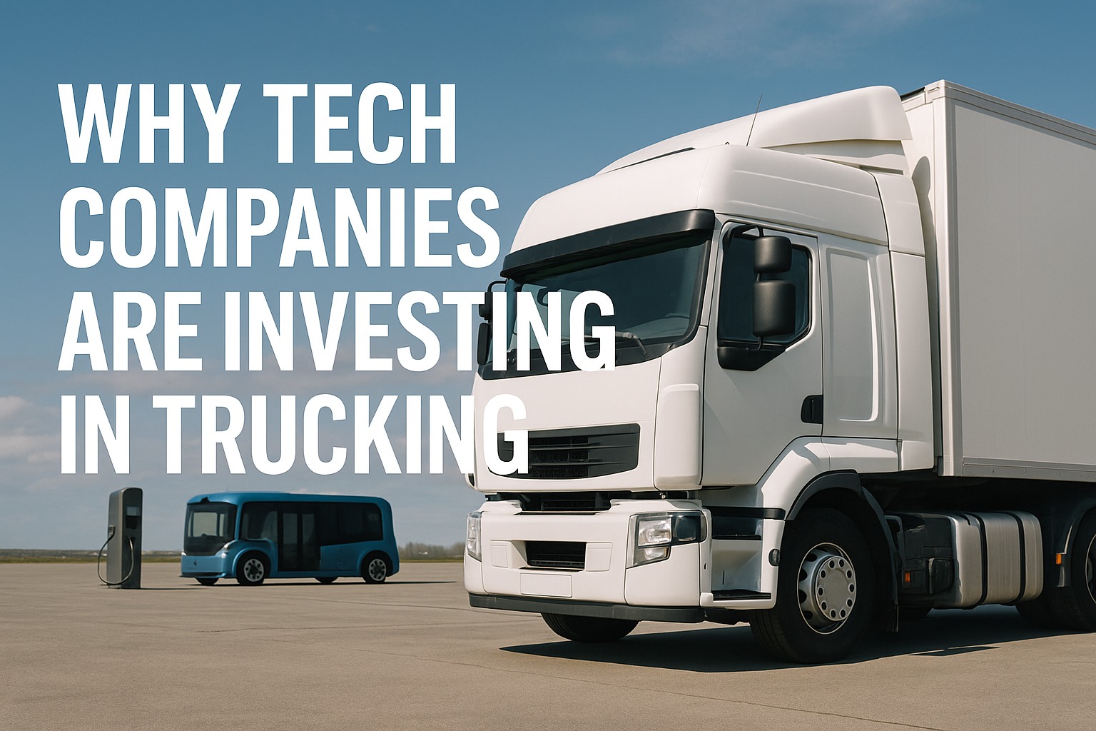 why-tech-companies-investing-in-trucking