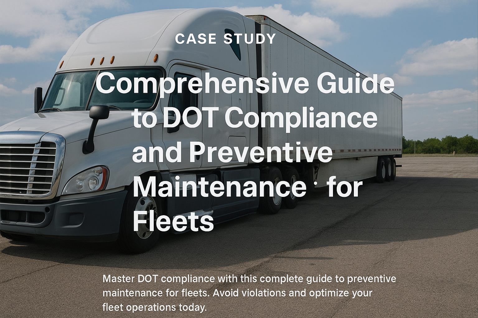 comprehensive-guide-dot-compliance-preventive-maintenance-fleets